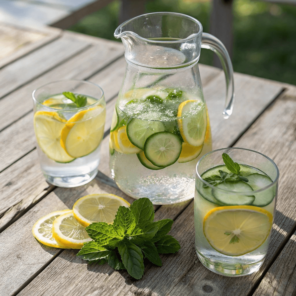 Refreshing Homemade Alkaline Water